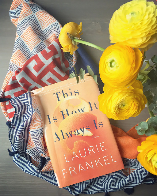 Book with Ranunculus