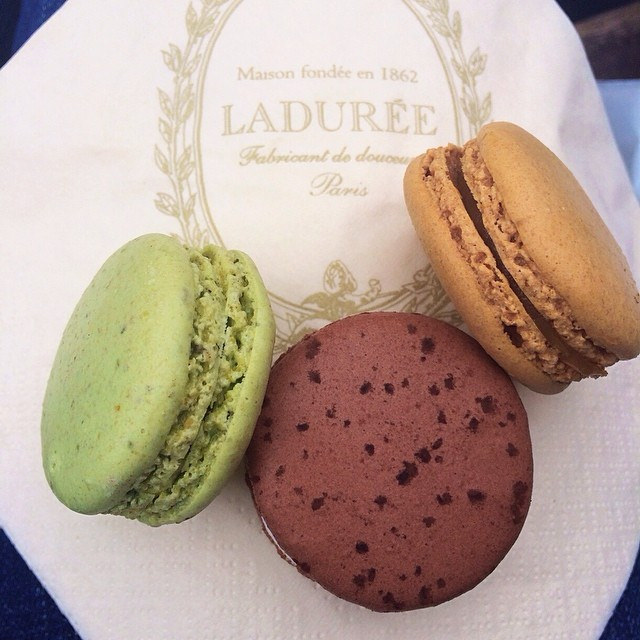 Macarons from Laduree