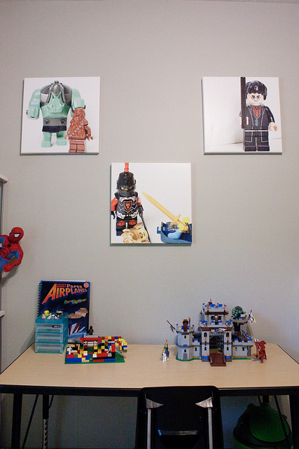 Custom LEGO minifig canvases