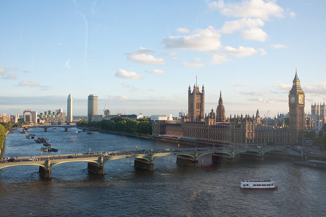 Big Ben from London Eye