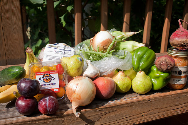 Green BEAN fruit and vegetable bin