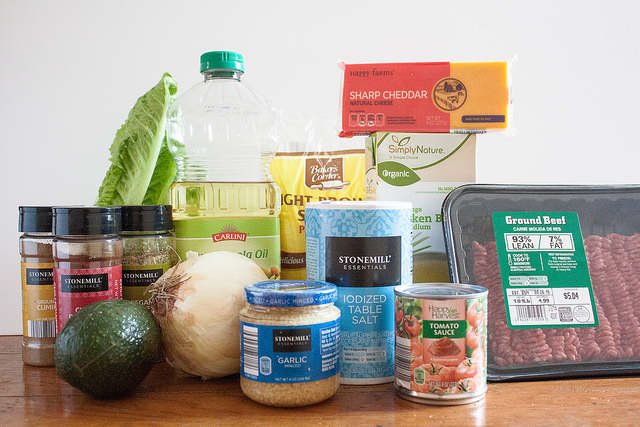 Aldi ground beef taco ingredients