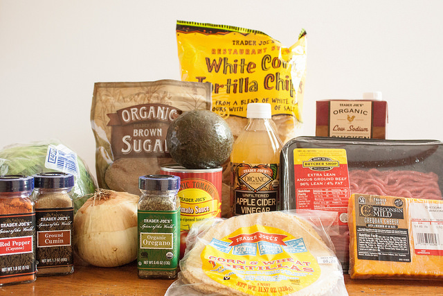 Trader Joe's ground beef taco ingredients