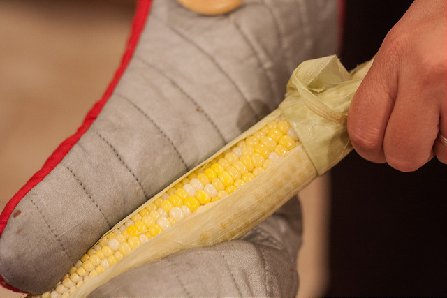 Oven Baked Corn on the Cob
