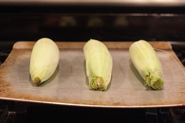 Oven Baked Corn on the Cob