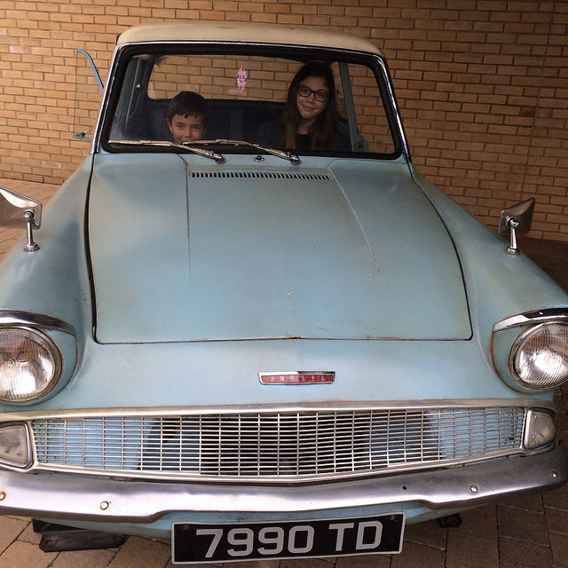 Weasley's flying car