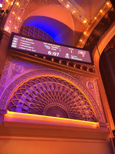 Auditorium Theater NFL Draft Chicago