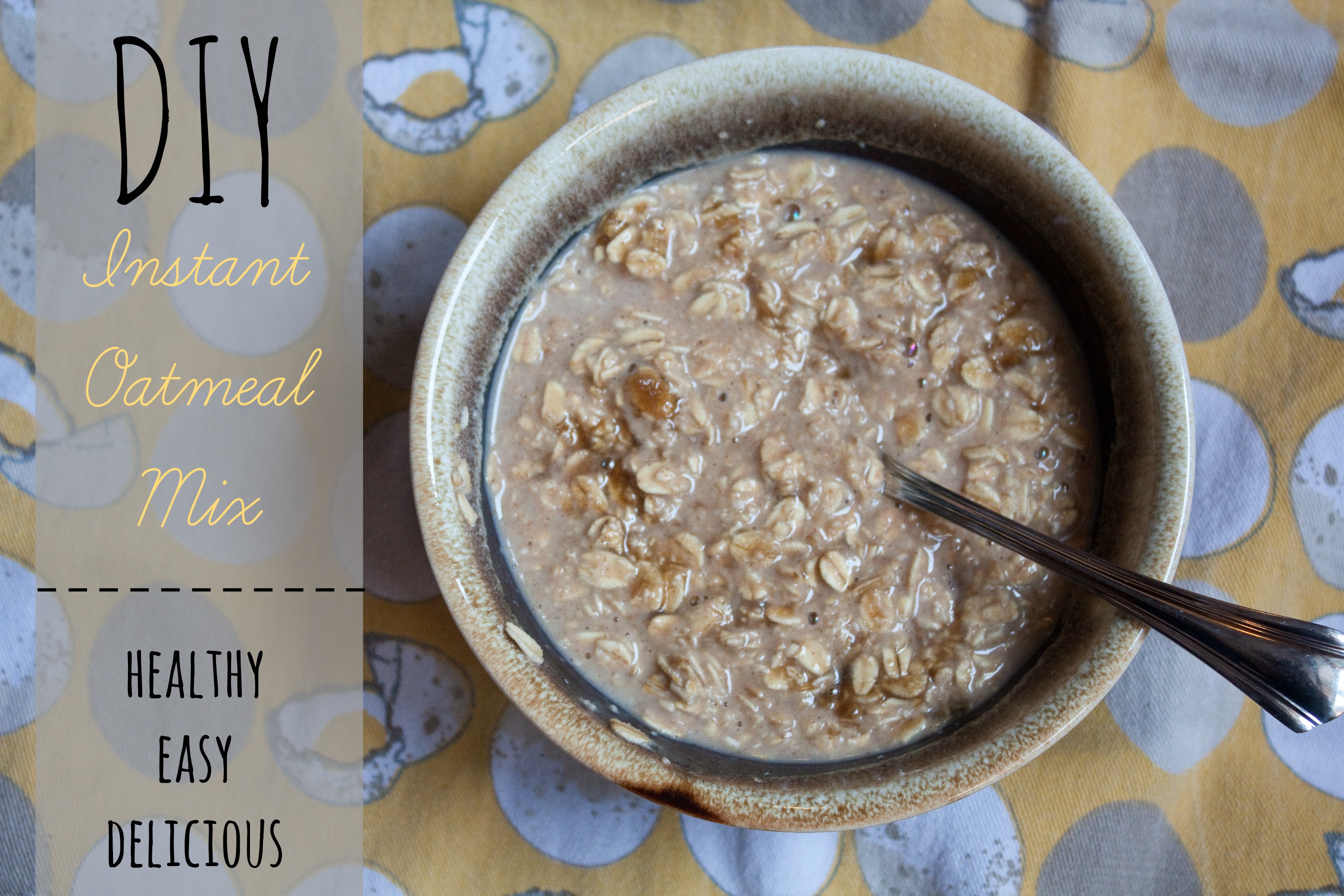 Homemade Instant Oatmeal