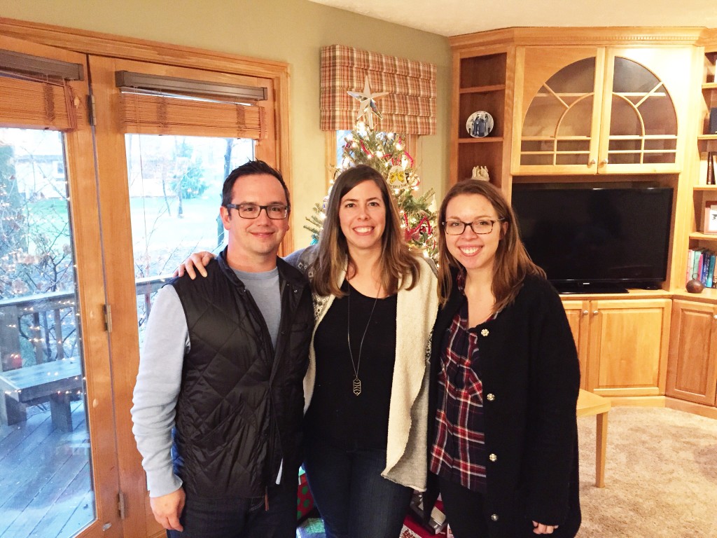 Mike Six, Angie Six and Kalyn Kahler of the MMQB