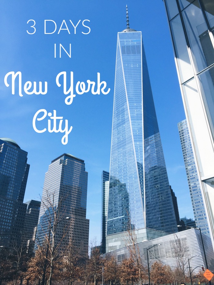 Traveling to New York City for a weekend or quick trip? See how I spent 3 days in NYC with tips on what to see, where to shop, where to stay, and (most importantly!) what to eat! Travel | Solo Travel | USA Travel