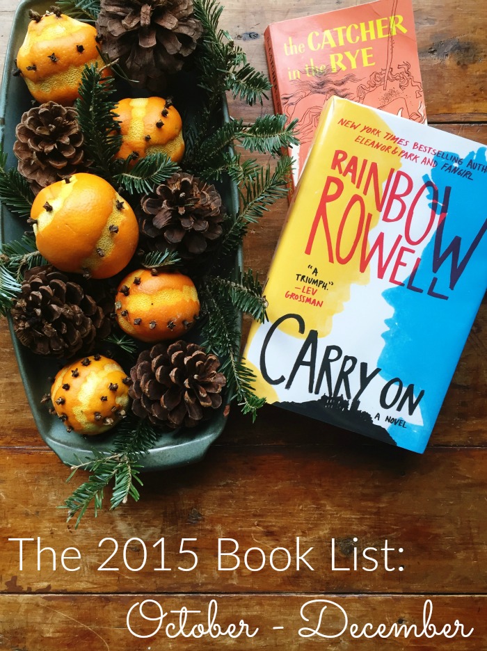 2015 Reading Update: October-December