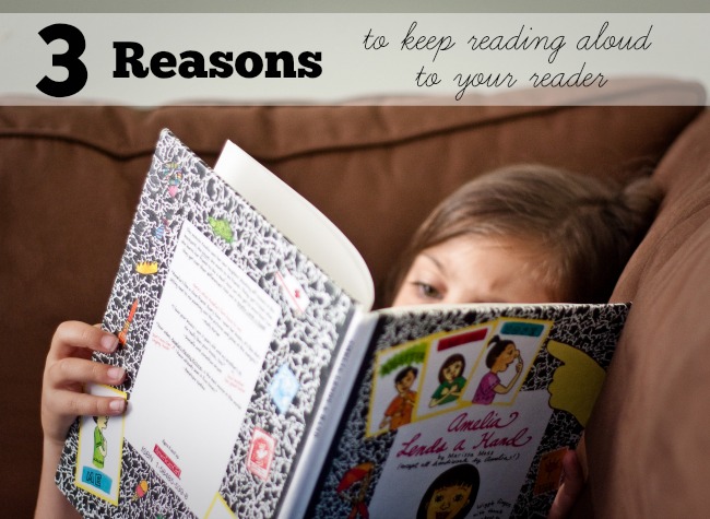 Why We Still Read to Our Reader