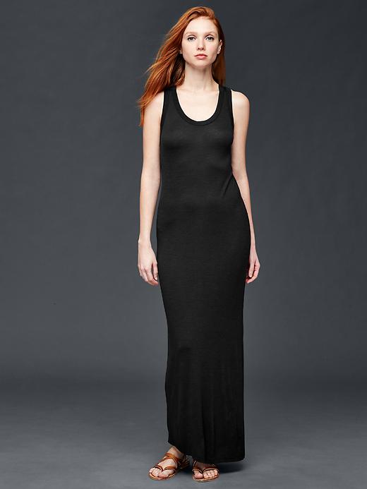 gap column maxi dress